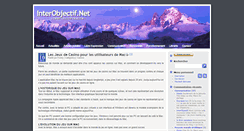 Desktop Screenshot of interobjectif.net